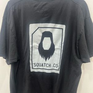 Squatch Company size XL t shirt in good condition. Black and ready to be worn.